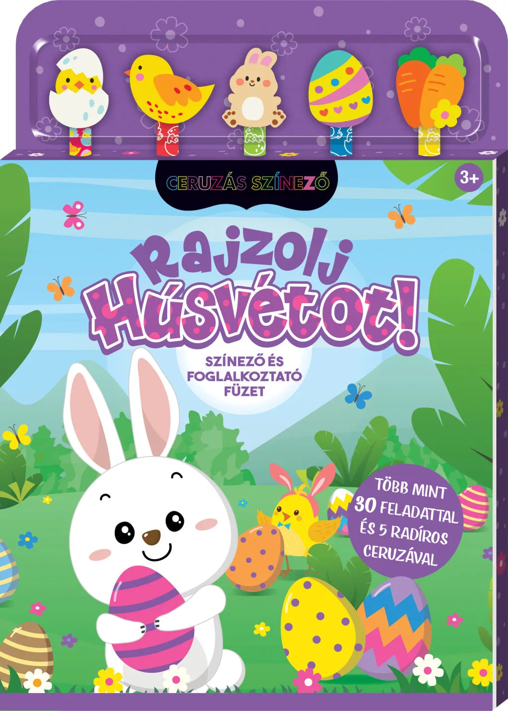 Ceruzás színező - Rajzolj Húsvétot!