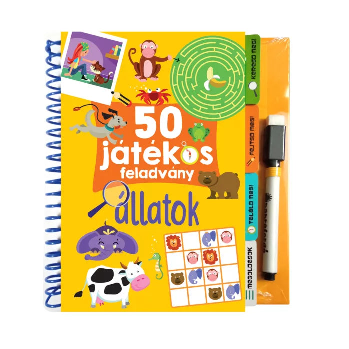 50 Játékos feladvány - Állatok