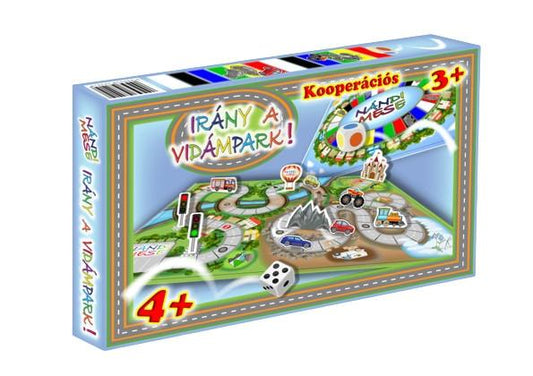 Irány a vidámpark! Nándi mese társasjáték