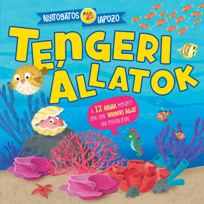 Nyitogatós lapozó Tengeri állatok