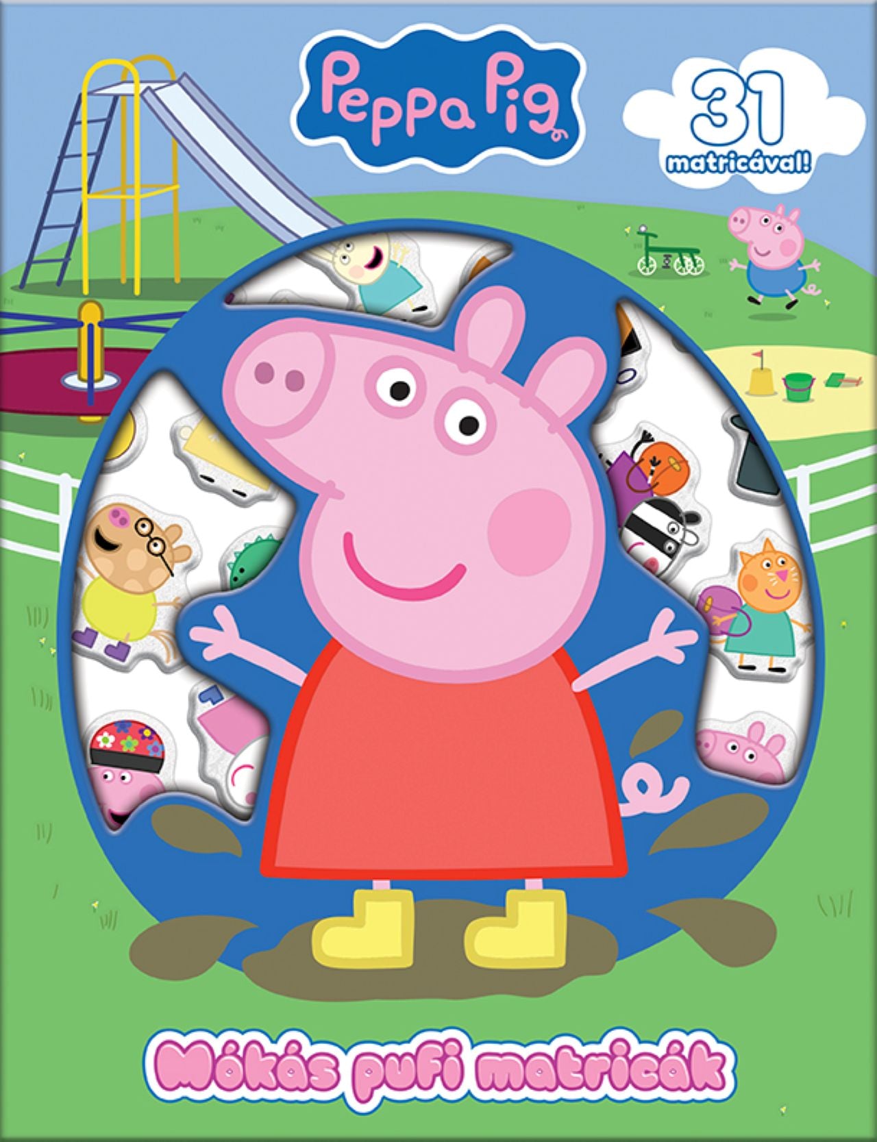 Peppa malac - Mókás pufi matricák matricáskönyv