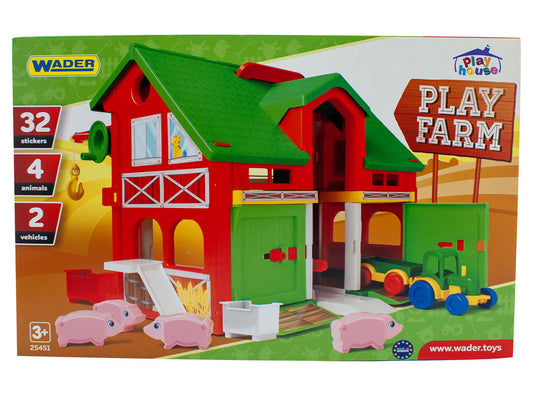 Wader 2 szintes farmház állatokkal