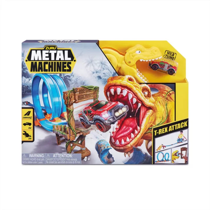 Zuru Metal Machines T-Rex támadás játékszett