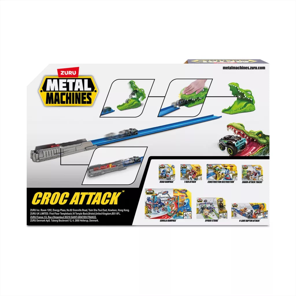 Zuru Metal Machines Krokodil támadás játékszett