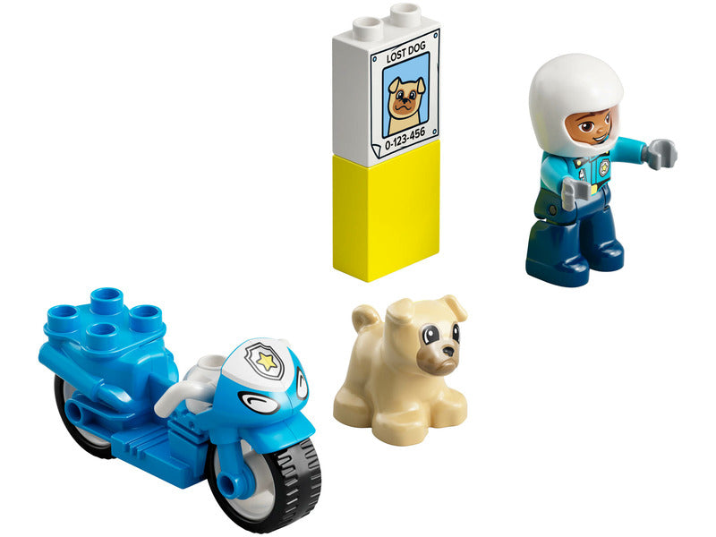 LEGO Duplo Rendőrségi motorkerékpár