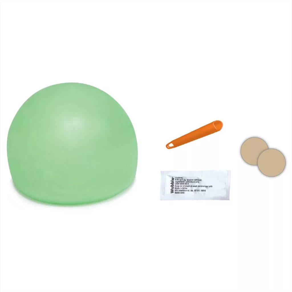 Világító Super Glo Wubble, 75 cm - zöld