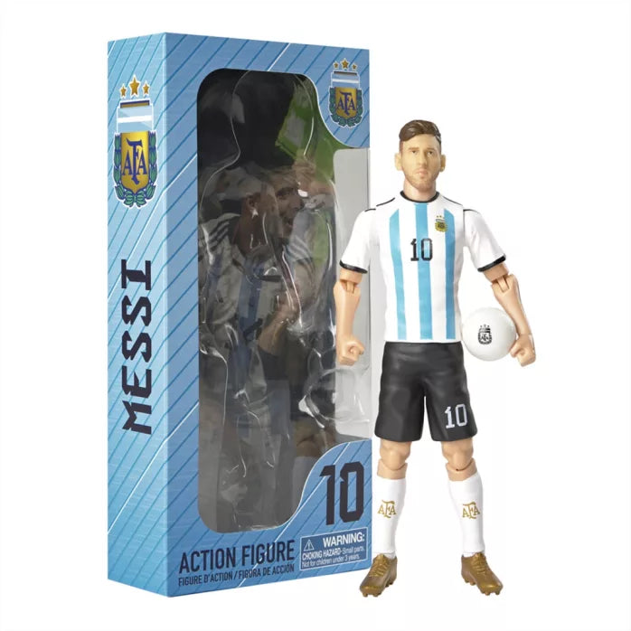 Focista akciófigura, 20 cm - Argentína, Messi 10