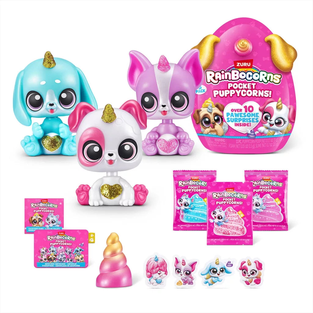 Rainbocorns Pocket Puppycorn meglepetés kutyusok