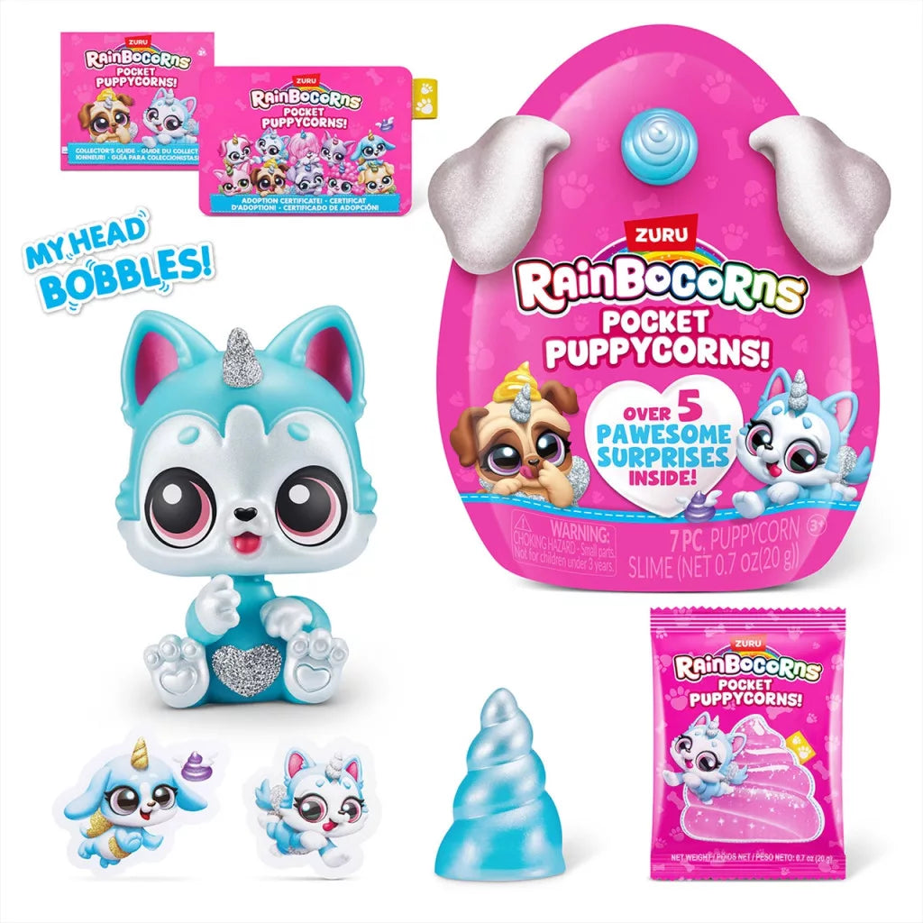 Rainbocorns Pocket Puppycorn meglepetés kutyus, kicsi, 1 db