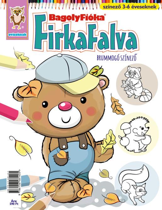Bagolyfióka - Firkafalva - Brummogó színező
