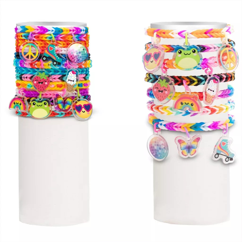 Rainbow Loom Auto Loom Cute-Tique gumikarkötő készítő szett, Kincsesbánya
