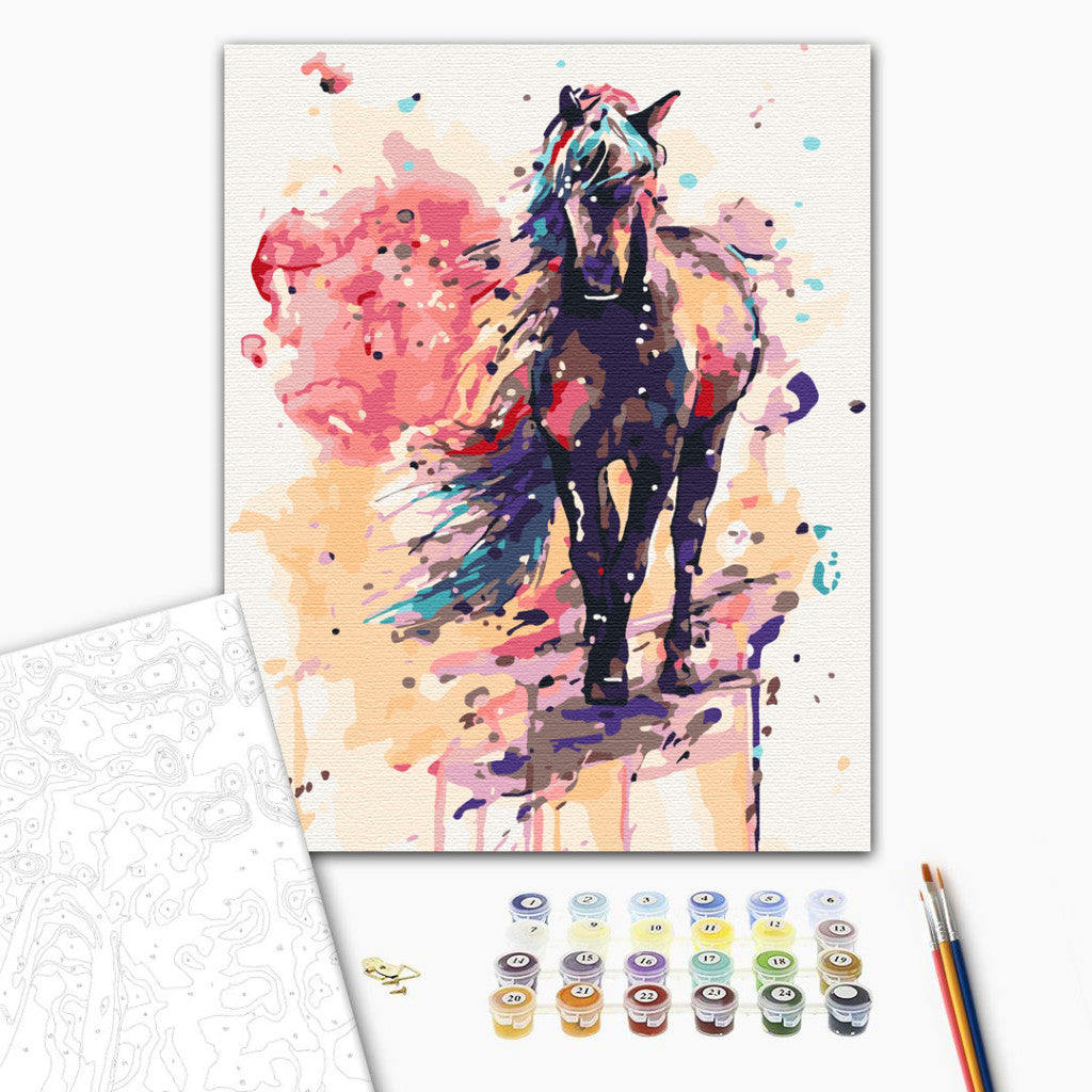 Számfestő készlet 40 x 50 cm (több fajta)