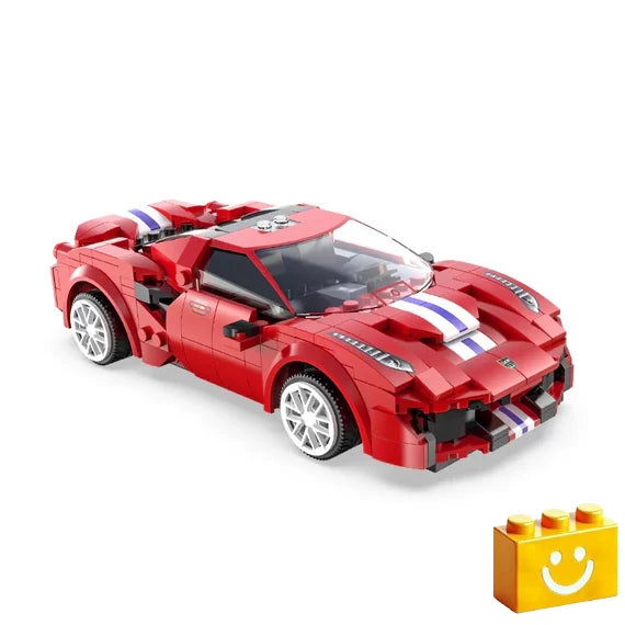 Cada 488 Supercar távirányítós versenyautó építőjáték