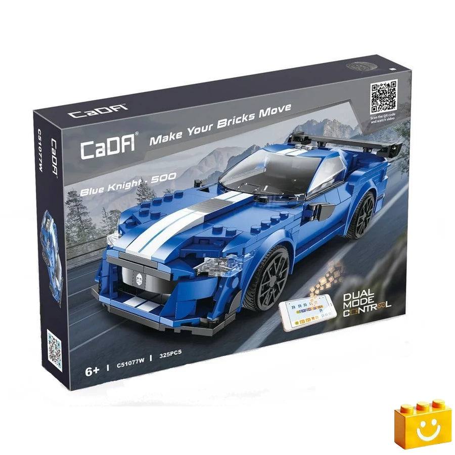 Cada Blue night távirányítós versenyautó építőjáték
