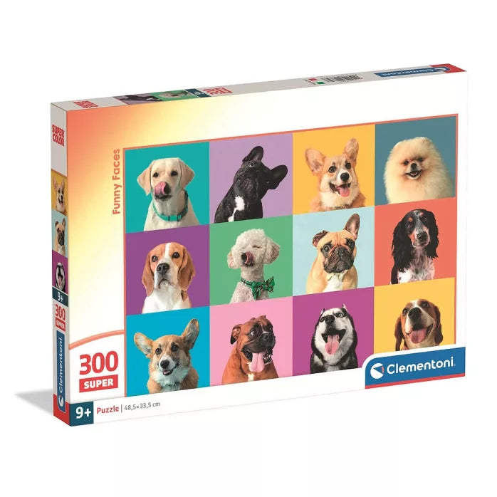Kutyás puzzle 300 db-os Clementoni