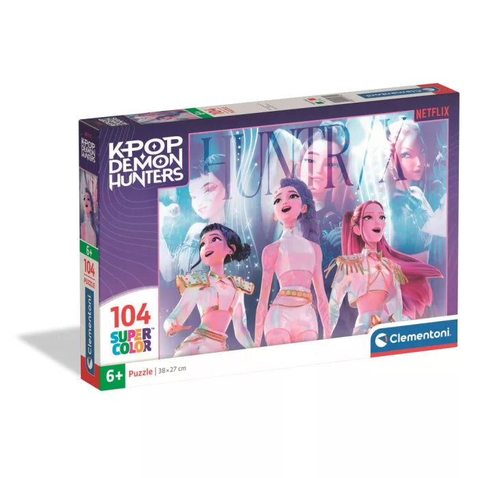 K-POP Démonvadászok puzzle 104 db-os Clementoni