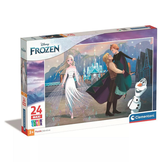 Jégvarázs maxi puzzle 24 db-os Clementoni