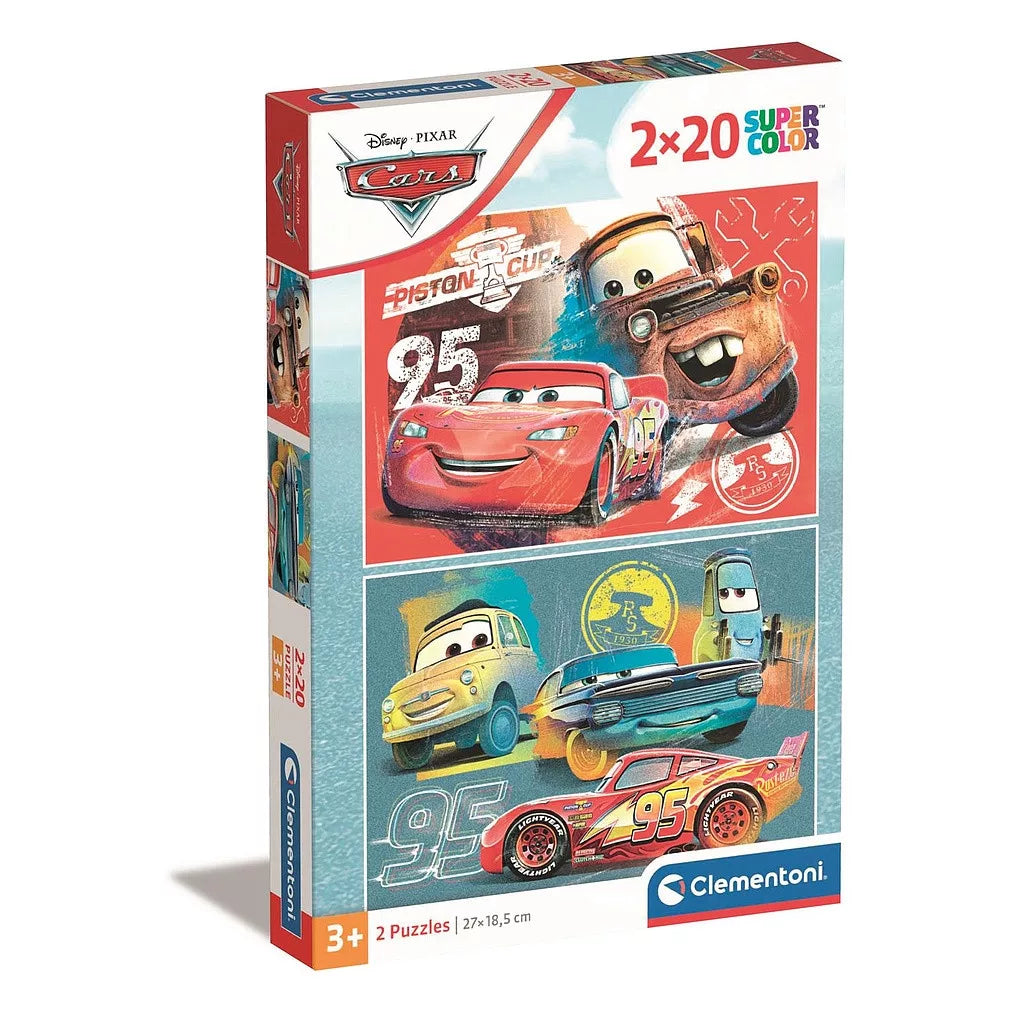 Disney Verdák puzzle 2x20 db-os Clementoni