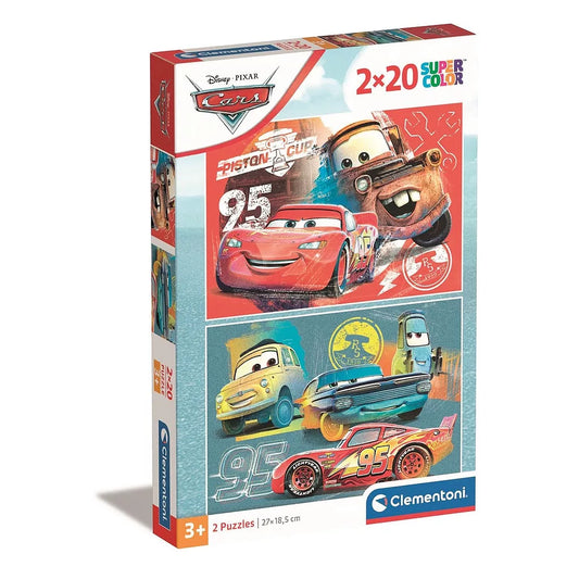 Disney Verdák puzzle 2x20 db-os Clementoni