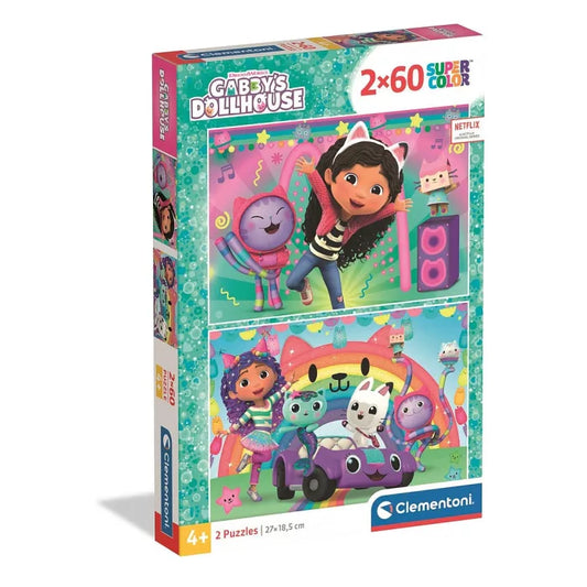 Gabi babaháza puzzle 2x60 db-os Clementoni