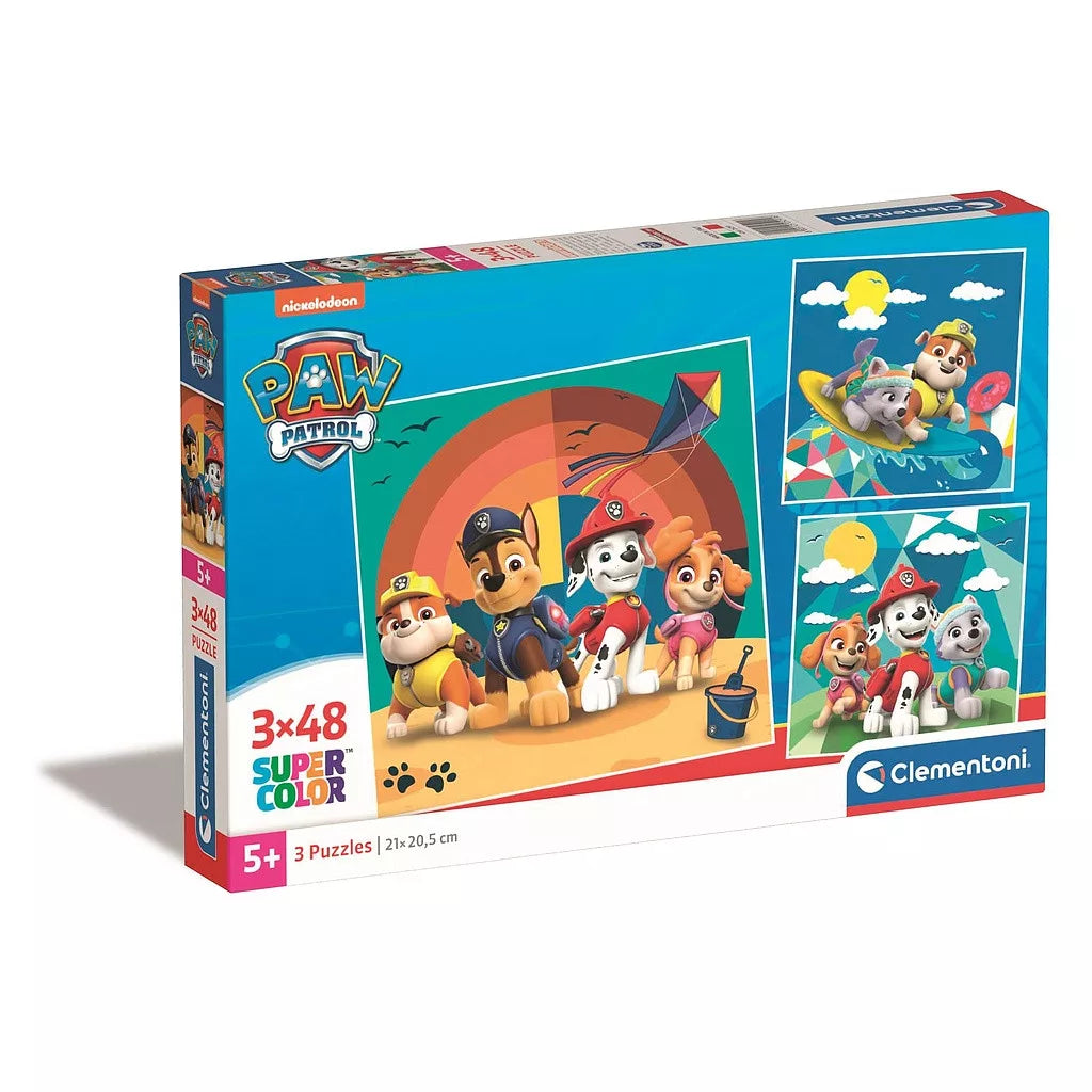 Mancs őrjárat puzzle 3x48 db-os Clementoni