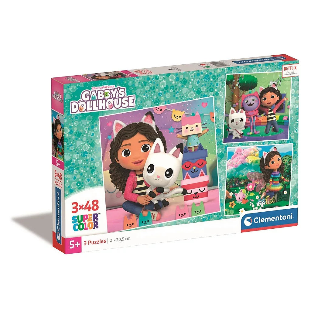 Gabi babaháza puzzle 3x48 db-os Clementoni