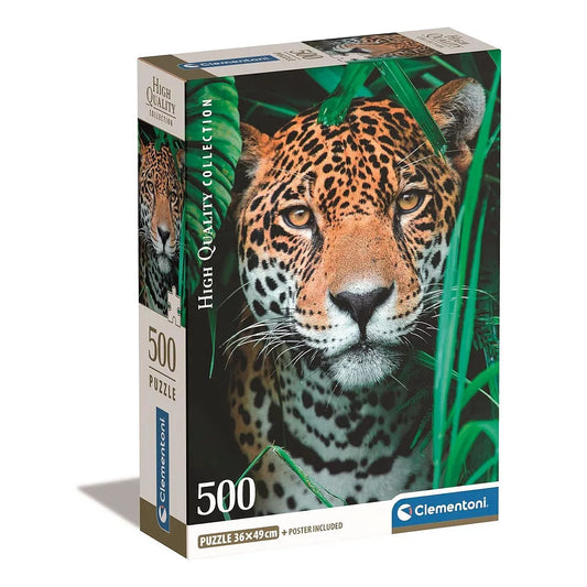 Jaguár puzzle 500 db-os Clementoni