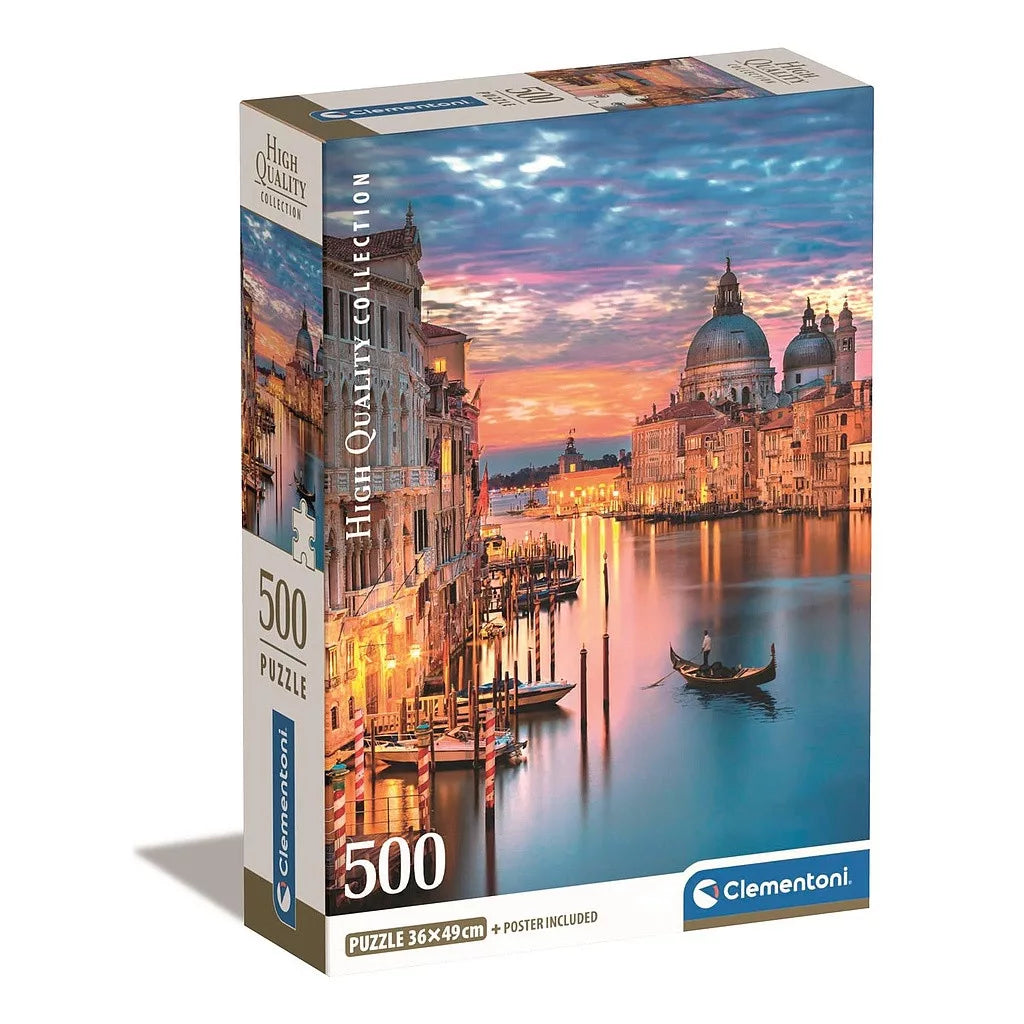 Velence puzzle 500 db-os Clementoni