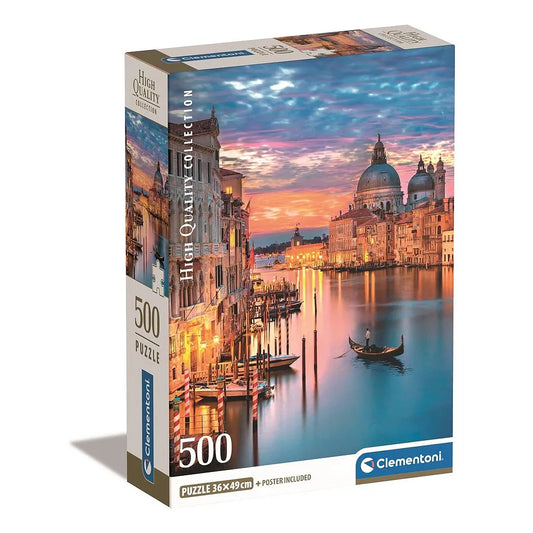 Velence puzzle 500 db-os Clementoni