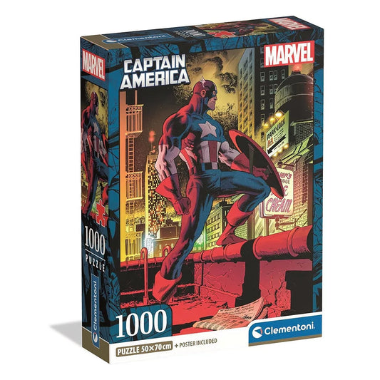 Amerika kapitány puzzle 1000 db-os Clementoni