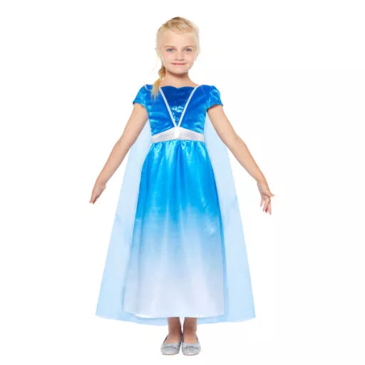 Jéghercegnő jelmez 6-8 évesekre (128 cm)