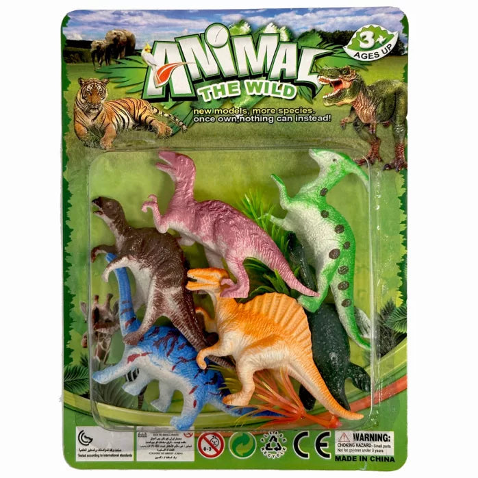 Műanyag állatfigurák Dinoszauruszok