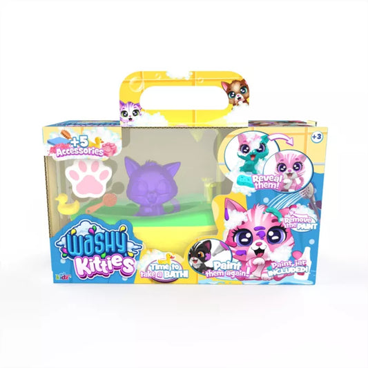 Washy Friends Pancsoló cicus káddal és 5 kiegészítővel (többféle)