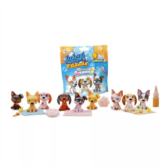 Washy Friends Pancsoló kutyusok meglepetés tasakban