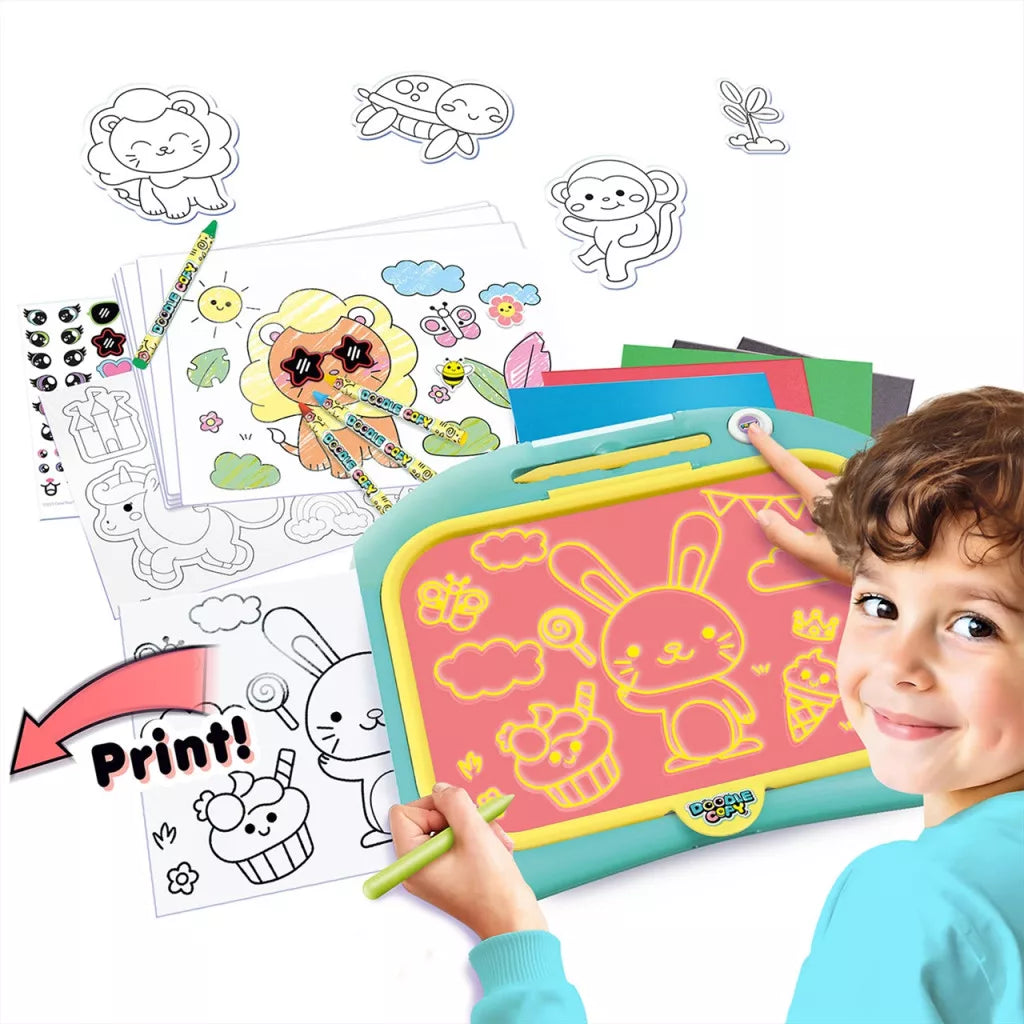 Doodle Copy rajztábla nyomtatóval, 50 mintával