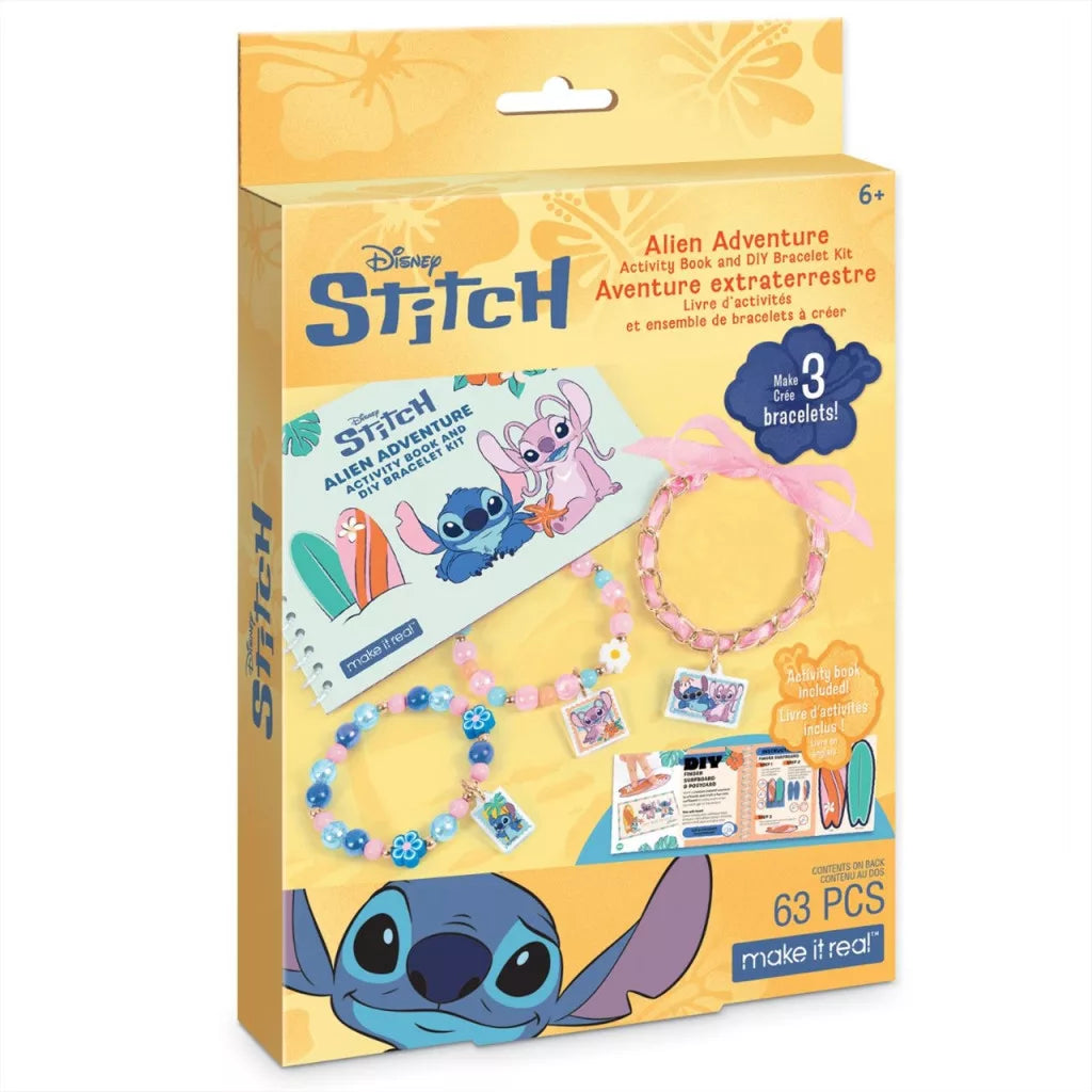 Make It Real Stitch kalandos foglalkoztató és karkötőkészítő