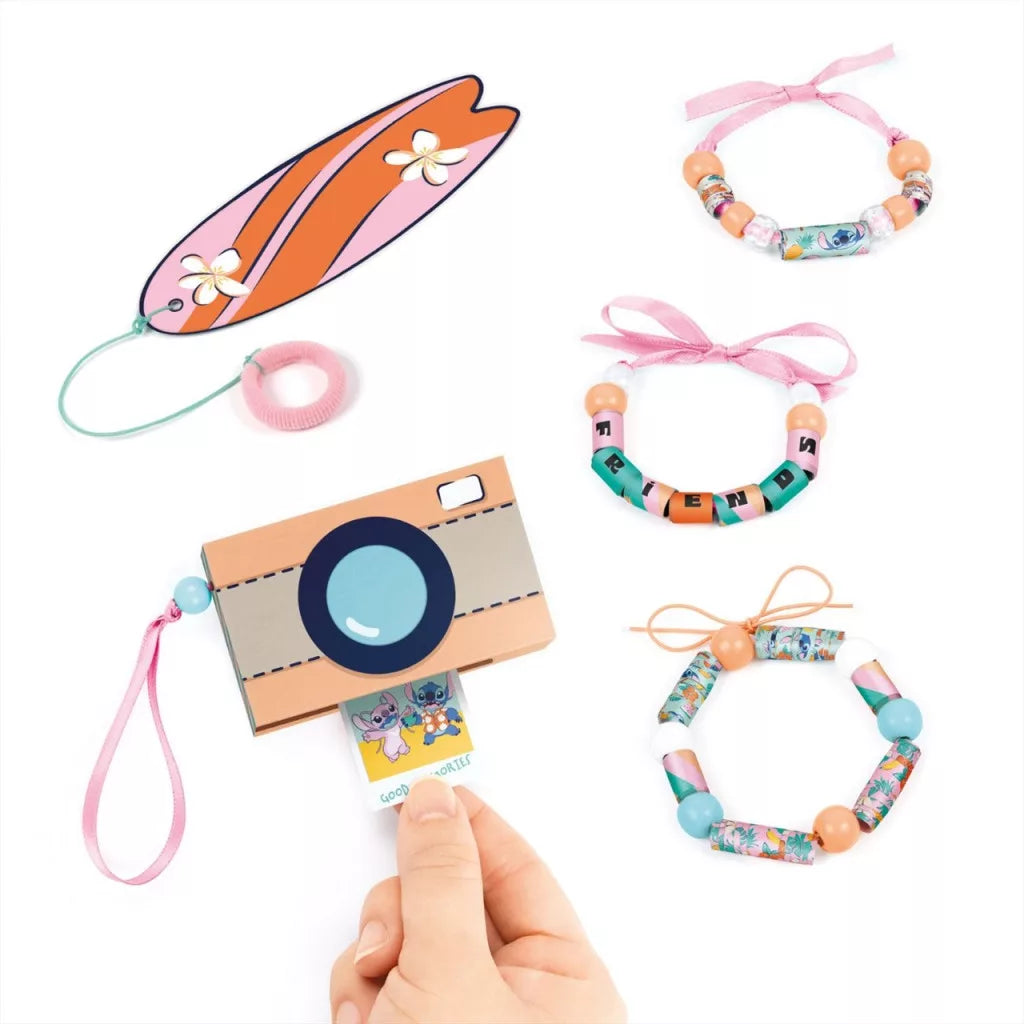 Make It Real Stitch kalandos foglalkoztató és karkötőkészítő
