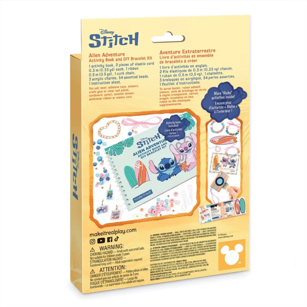 Make It Real Stitch kalandos foglalkoztató és karkötőkészítő