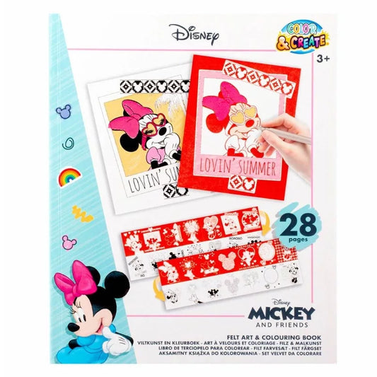 Canenco Minnie filcművészet és színezőkönyv