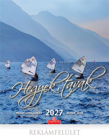 Naptár, fali, CSG "Hegyek Tavak"
