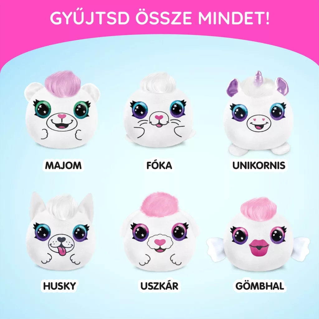 Style 4 Ever színezhető plüss mini állatok