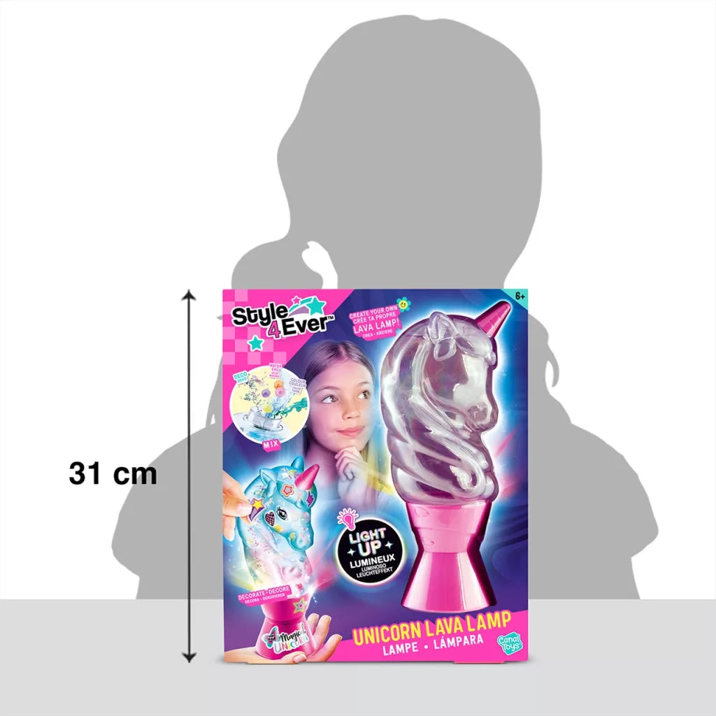 Style 4 Ever Csináld magad Unikornis lávalámpa