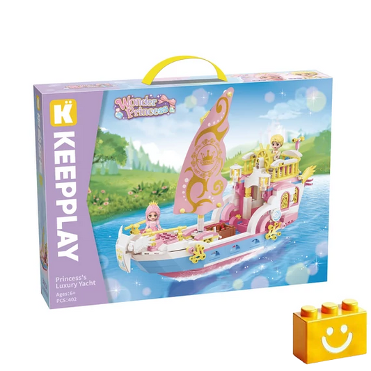 QMAN Keepplay - A hercegnő luxusjachtja építőjáték