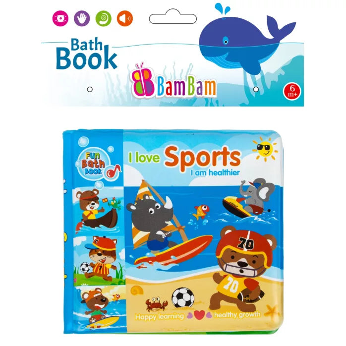 BamBam Sportos állatok pancsolókönyv