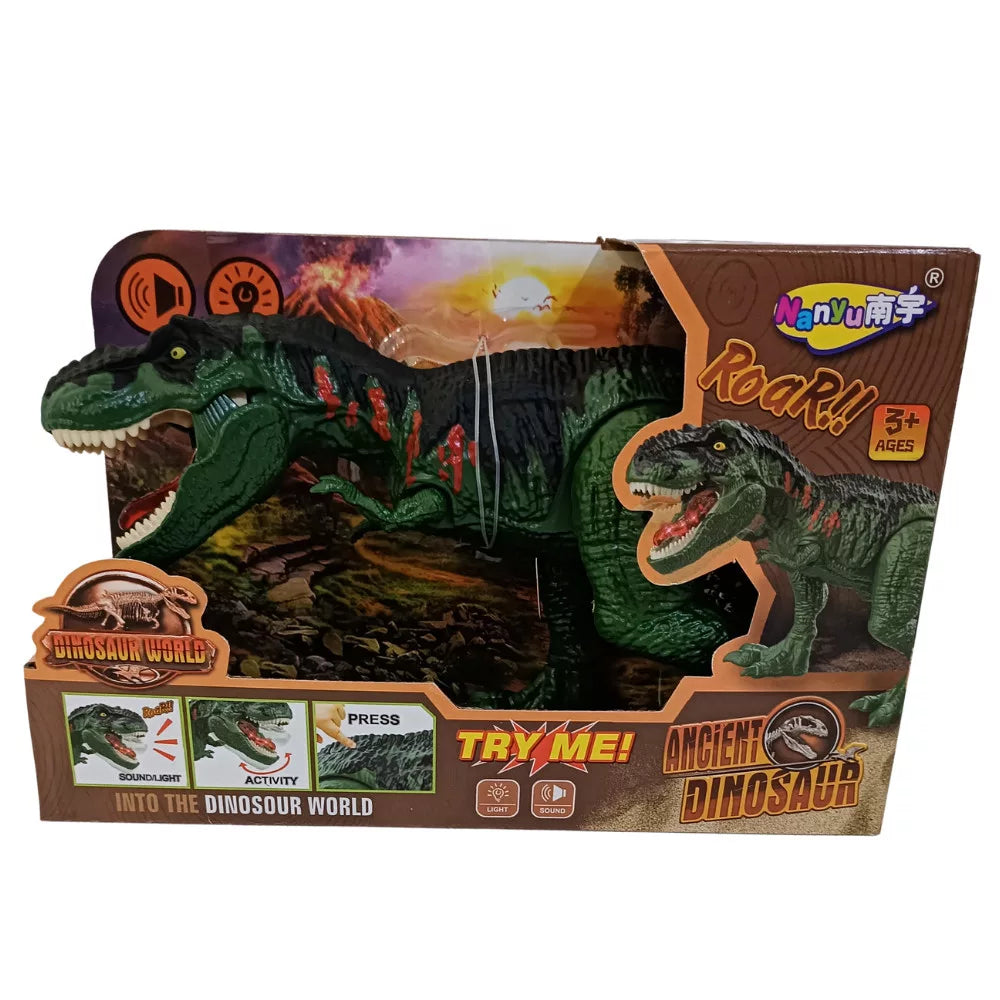 Hangot adó dinoszaurusz figura