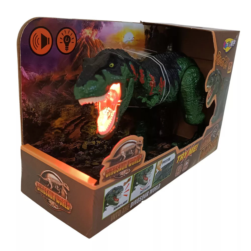 Hangot adó dinoszaurusz figura