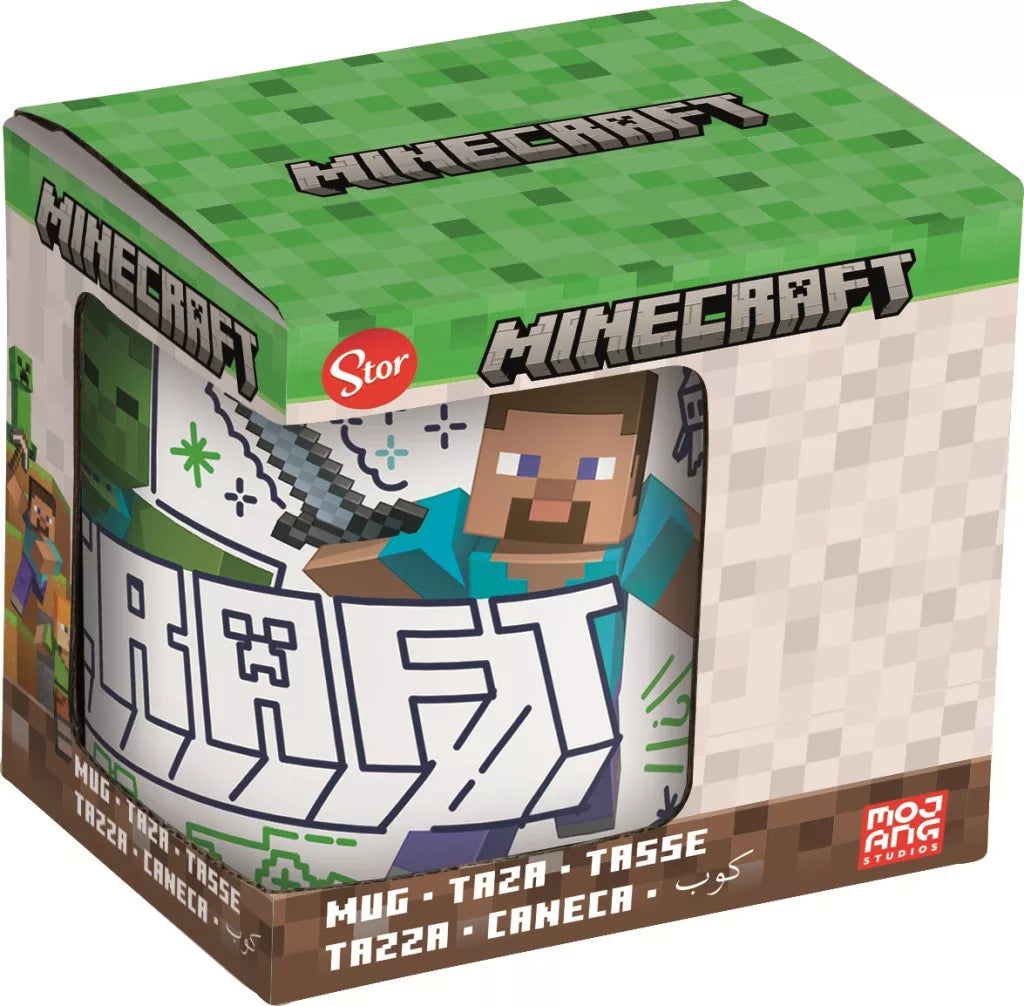 Minecraft porcelán bögre 235 ml