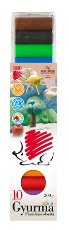 Gyurma, 200 g, ICO "Süni", színes és natúr változatban