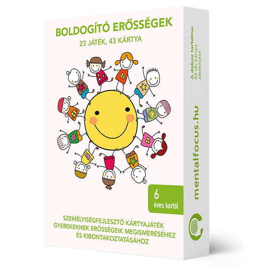 Boldogító erősségek kártya