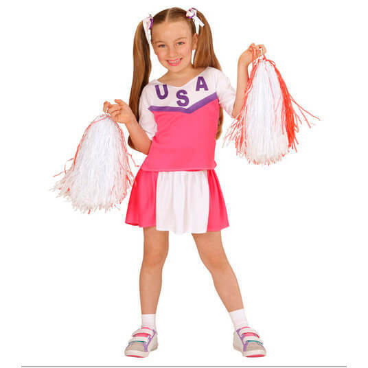 Pom-pom lány jelmez 8-10 évesekre (140 cm)